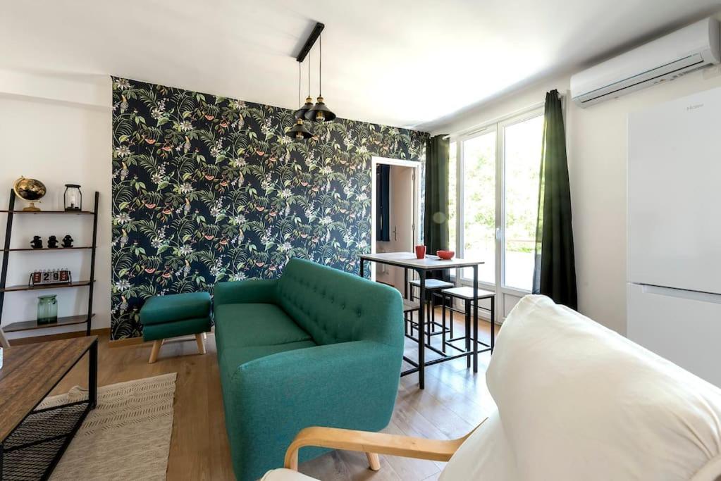 ツーロンL'Azur 15'Plage 10'Port 5'Train Clim Wifi Pkgアパートメント エクステリア 写真